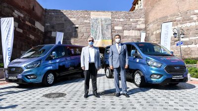 Elektrikli Transit Custom Ankara’da hizmete başladı