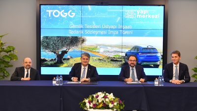TOGG Gemlik Tesisi’nin inşaatı için Yapı Merkezi seçildi